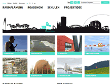 Tablet Screenshot of darum-raumplanung.ch
